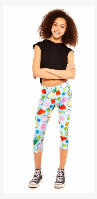 Terez "tropical Fruits Capri Leggings" - Girl #6370887