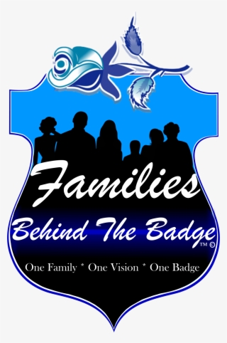 Vector Transparent Families Behind The Badge Invites - Sign Tx #6372490