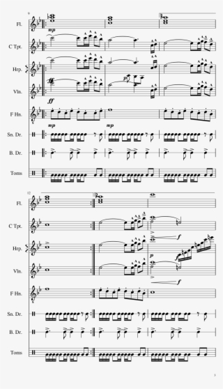 Clash Of Clans Builder Base Music Soundtrack 2017 [download - Drumline Cadences Sheet Music #6372574