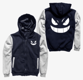 Glow In The Dark Gengar Spring Hoodie #6373078