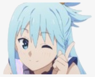 Sticker Emyjvc2 Kikoojap Sticker - Aqua Konosuba Anime #6373644