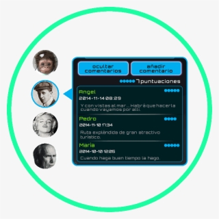 Valora Y Comenta Sus Rutas - Circle #6374700