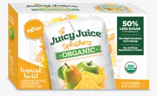 Juicy Juice Splashers Organic, Tropical Twist, 6 Fl - Juicy Juice Splashers Organic #6374984