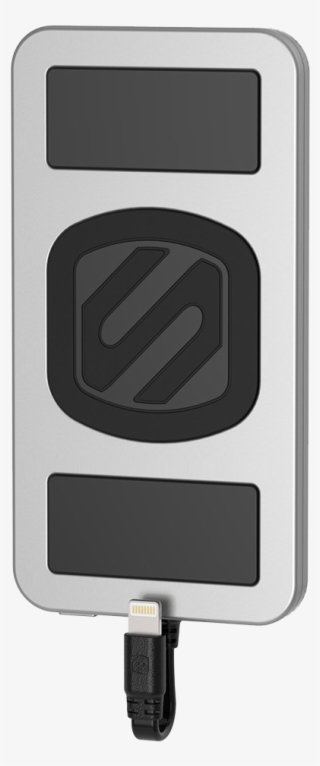 Scosche Magnetically Mounted Portable Space Gray Power #6377861
