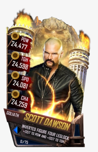 Supercard Scottdawson S3 Elite Fusion 10614 - Wwe Supercard Goliath Cards #6378298