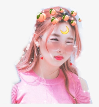 Nayeon Twice Soft Icon Pink Peachy Cool Cute Kawai - Nayeon #6379081