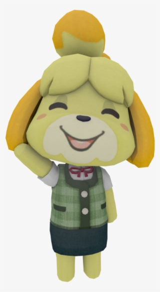 Render Test By Theadorableoshawott - New Leaf Ssb4 Animal Crossing Isabelle #6379663