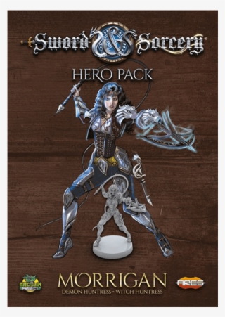 Sword & Sorcery Hero Pack Morrigan Demon Huntress/witch - Ares Games Sword & Sorcery: Immortal Souls #6380564