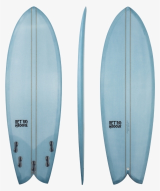 Retro Groove 'moon Slap' Shortboard - Moon #6380732