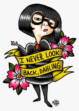 I Wanna Do A Pixar Inspired Sleeve And I Think That - Edna "e" Mode #6381776