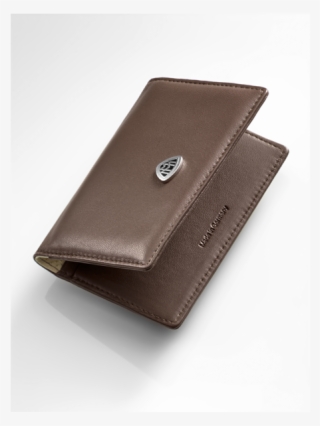 Port Card Mercedes-maybach - Maybach Mercedes Business Card Wallet Leather Nut Brown #6383378