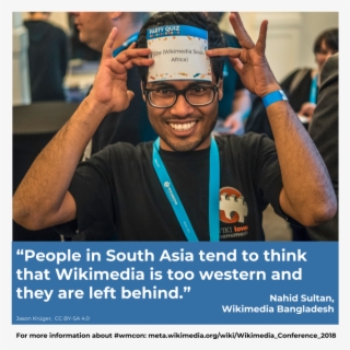 Wikimedia Conference 2018 Sharepic Nahid Sultan #6383420