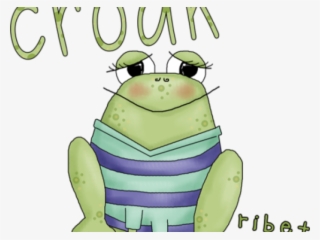 Green Frog Clipart Croak - Ostern-frosch-t-shirts Und Ostern-geschenke Karte #6383539