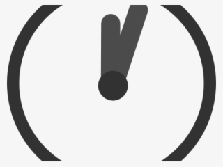 Simple Clock Cliparts - Circle #6383657