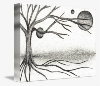 Png Collection Of Free Ink Tree Download On - Surrealism Drawing Of Trees #6384531