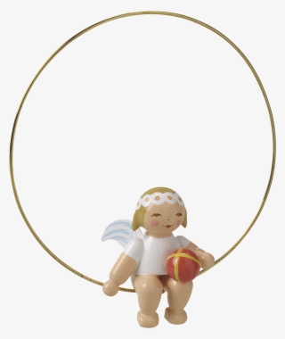 Christmas Tree Angel In Ring With Ball - Wendt Und Kühn Engel Ring #6387653