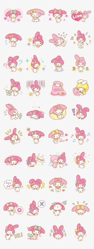 Free Download Melody Sanrio Png Clipart My Melody Hello - My Melody Png ...