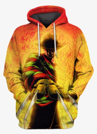 3d A Nightmare On Elm Street Freddy Krueger Tshirt - Hoodie #6389738