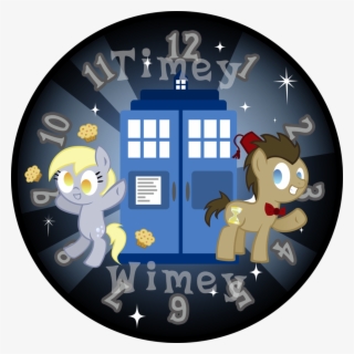 Doctor Whooves, Female, Fez, Hat, Mare, Muffin, Pegasus, - Art #6389913