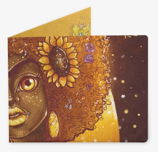 Carteira Garota De Leão De Lílian Muniz Artna - Afro #6391250