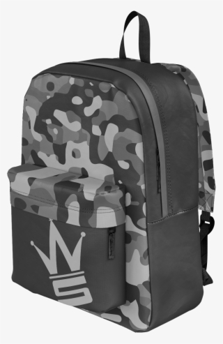 Gray Camo Backpack Gray Camo Backpack - Camo Print Note Cards #6391562
