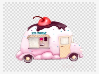 Ice Cream Truck Clipart Ice Cream Cones Van - Logo Dream League Soccer 2018 #6391783