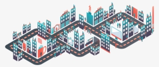 04 526k Graphic City Blue 16 Oct 2018 - Commercial Building #6392314