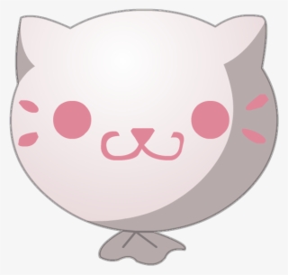 Ballon En Tête De Chaton Render (fr) - Transformice Cat Balloon #6392371