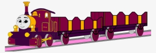 Thomas The Tank Engine Images Lady With Her Double - Open Railway Carriage #6392787