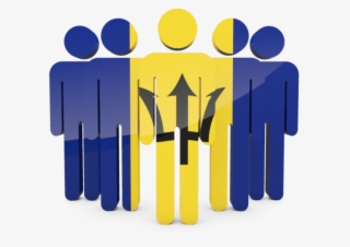 Illustration Of Flag Of Barbados #6393105 Illustration Of Flag Of Barbados #6393105