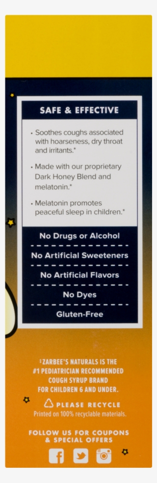 Zarbees Naturals Cough Syrup + Mucus, Children's, Nighttime, #6394898 Zarbees Naturals Cough Syrup + Mucus, Children's, Nighttime, #6394898