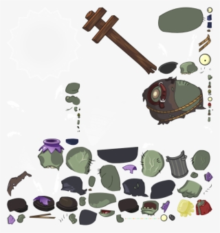 Zombies 2/gallery Of Zombie Sprites - Cartoon #6395333