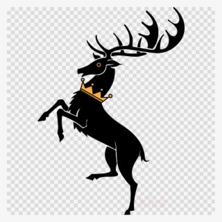 House Baratheon Sigil Clipart Robert Baratheon Daenerys - Game Of Thrones Sigils Baratheon #6396092