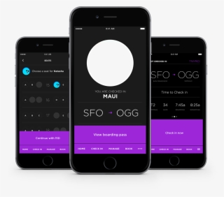 Virgin America Mobile Is Smarter, Focused, And Context - Mobile App #6396094