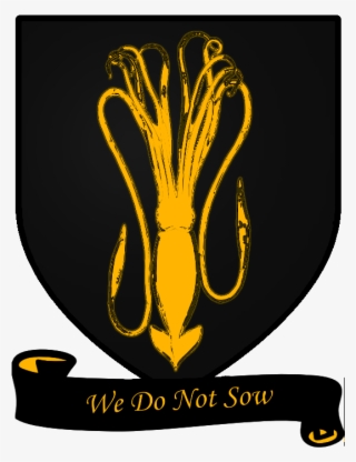 Gia Tộc Greyjoy, Lãnh Chúa Quần Đảo Sắt, Đô Thành Pyke - Greyjoy House Crest #6396194