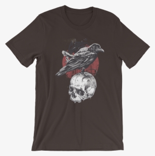 Skull Crow Graffiti Unisex T-shirt - Can Get No Satisfaction Shirt #6396702