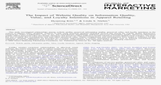 The Impact Of Website Quality On Information Quality, - Chemical Synthesis #6397442