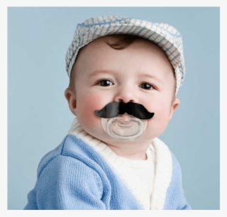 View Larger - Mustache Pacifier #6399655