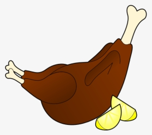 Png Free Chicken Clipart Chicken Drumstick - Chicken Drawing Png #640213