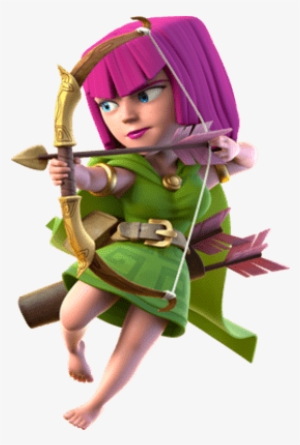 Clash Of Clans Clipart Archer - Clash Of Clans Characters - Free ...