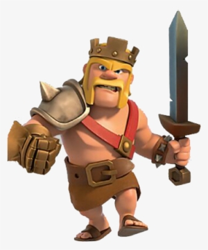 Witch Clash Of Clans Png Re Barbaro In Clash Of Clans - Barbarian King Level 45 #640282