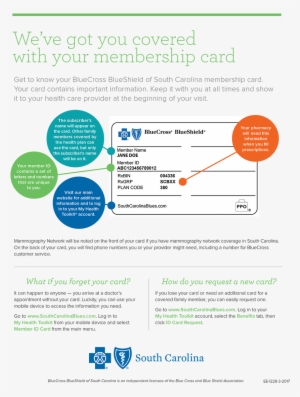 Membershipidcard - Blue Cross Blue Shield #640284