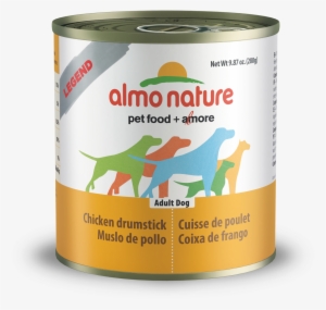 Almo Nature Dog Hqs Legend Chicken Drumstick 12 Cans - Almo Nature Legend Dog Food - Chicken Drumstick #640908