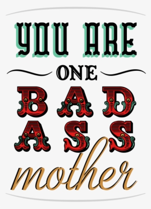 Bad Ass Mother - Tampon Bois 'artemio - Home Sweet Home' Bonne Année #640909