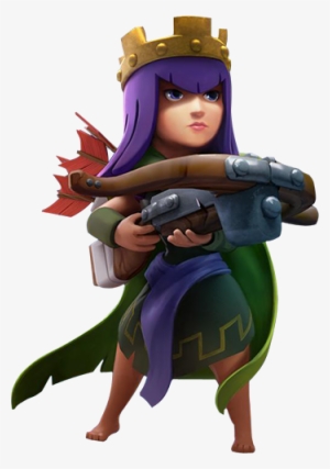 Transparent Archer Queen - Barbarian King And Archer Queen #640933