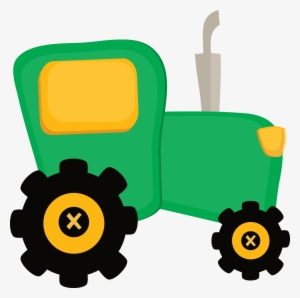 John Deere Clipart - Cute Tractor Clipart #640950