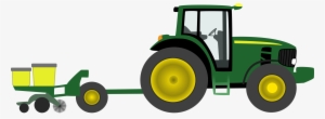 Green Tractor Clip Art John Deere Free Cliparts Wikiclipart - Tractor Clipart #641065