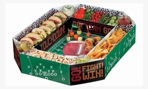 Dress Up Your Dishes - Football Snack Stadium (each) #641116