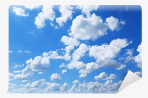 Blue Sky And Fluffy White Clouds Wall Mural • Pixers® - Cloud #641310
