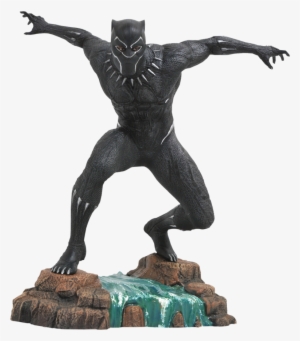 Black Panther Pvc Diorama - Diamond Select Black Panther #641851